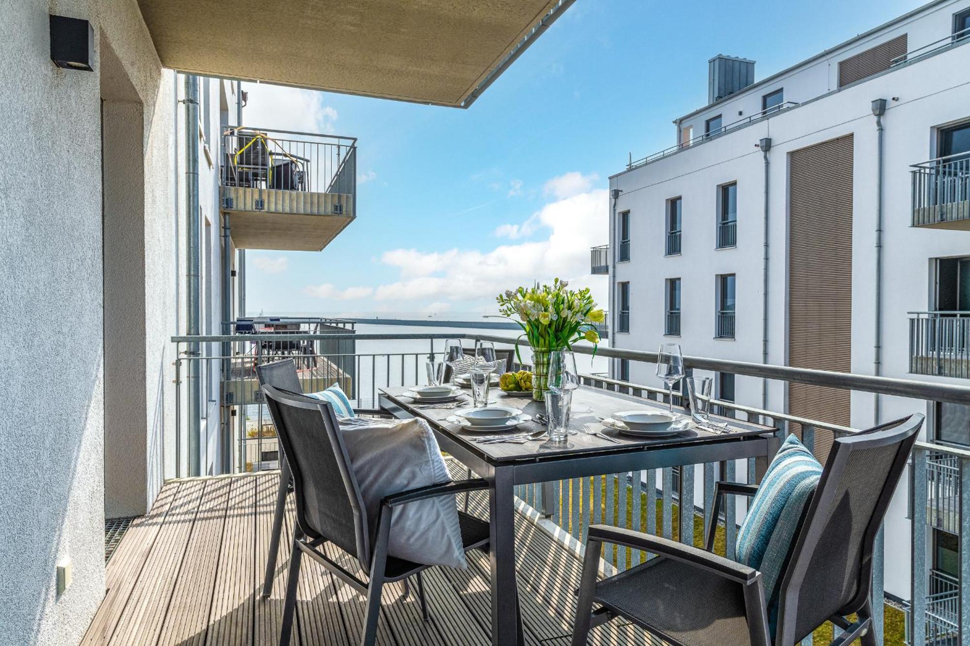 Apartamento Ocean Storm- 2 Og, Balkon, Kamin Olpenitz Exterior foto